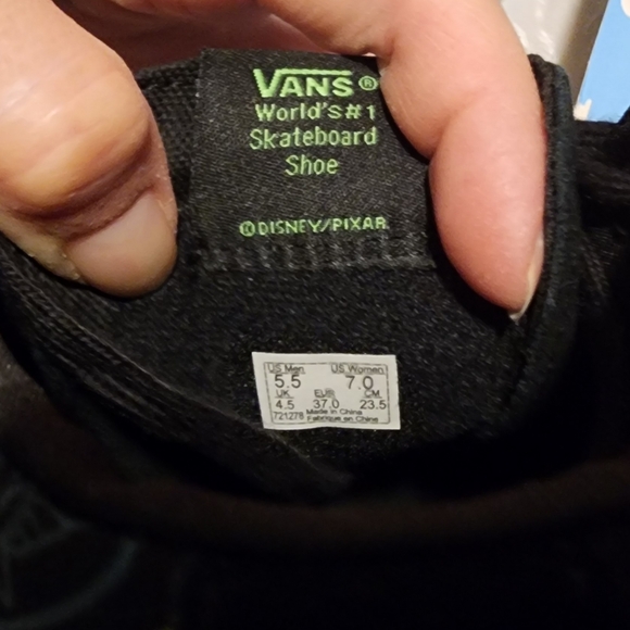 Vans Disney Toy Story Sk8 Hi Pixar Buzz Lightyear Suede Shoes Size Men’s 5.5 - Picture 11 of 11